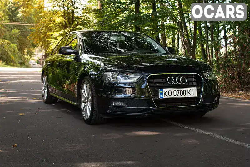 Седан Audi A4 2013 2 л. Автомат обл. Закарпатська, Ужгород - Фото 1/21