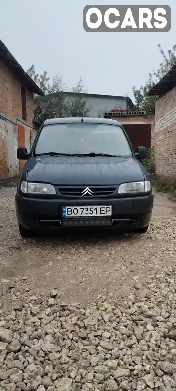 Мінівен Citroen Berlingo 1999 1.9 л. Ручна / Механіка обл. Тернопільська, Тернопіль - Фото 1/15