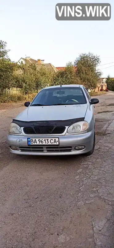 Седан Daewoo Sens 2004 1.3 л. Ручна / Механіка обл. Кіровоградська, Кропивницький (Кіровоград) - Фото 1/8