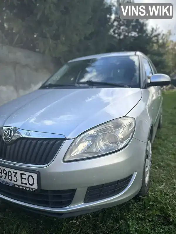 TMBNJ25J5B5020654 Skoda Roomster 2010 Мікровен 1.6 л. Фото 2