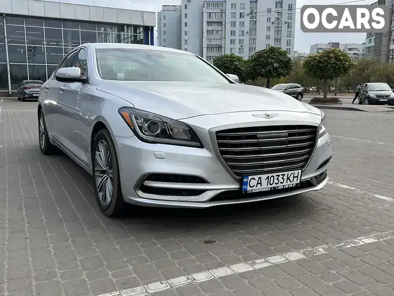 Седан Genesis G80 2017 3.78 л. Типтроник обл. Черкасская, Черкассы - Фото 1/20