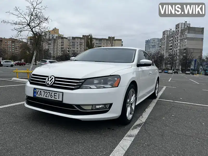 Седан Volkswagen Passat 2013 2.5 л. Автомат обл. Київська, Бровари - Фото 1/21