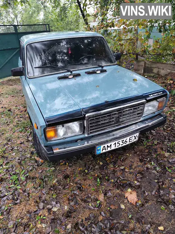 Седан ВАЗ / Lada 2107 2004 null_content л. Ручная / Механика обл. Житомирская, Житомир - Фото 1/5