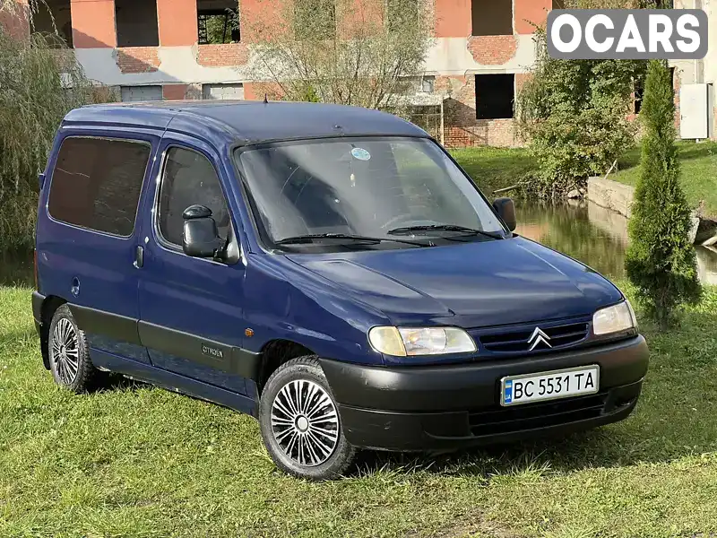 Мінівен Citroen Berlingo 1998 1.9 л. обл. Львівська, Стрий - Фото 1/21