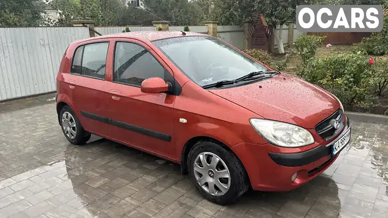 Хэтчбек Hyundai Getz 2008 1.4 л. Автомат обл. Киевская, Бровары - Фото 1/10