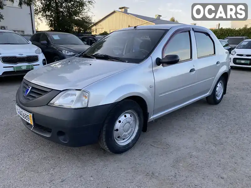 Седан Dacia Logan 2006 1.39 л. обл. Полтавська, Полтава - Фото 1/21