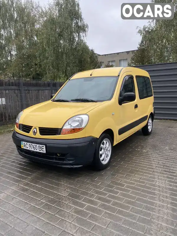 Мінівен Renault Kangoo 2006 1.46 л. Ручна / Механіка обл. Волинська, Ковель - Фото 1/10