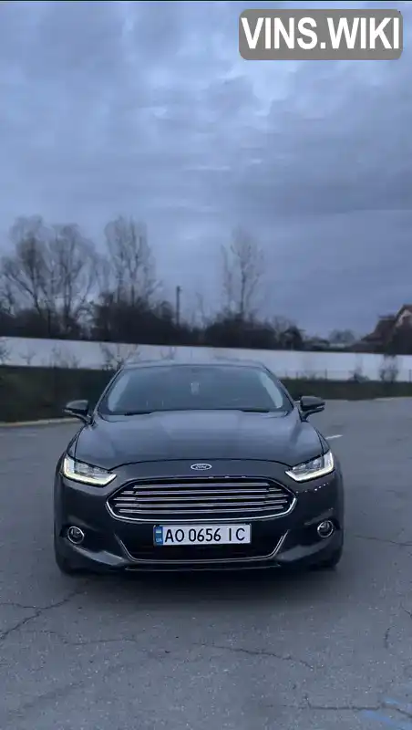 Седан Ford Fusion 2015 2 л. Автомат обл. Закарпатська, Ужгород - Фото 1/10