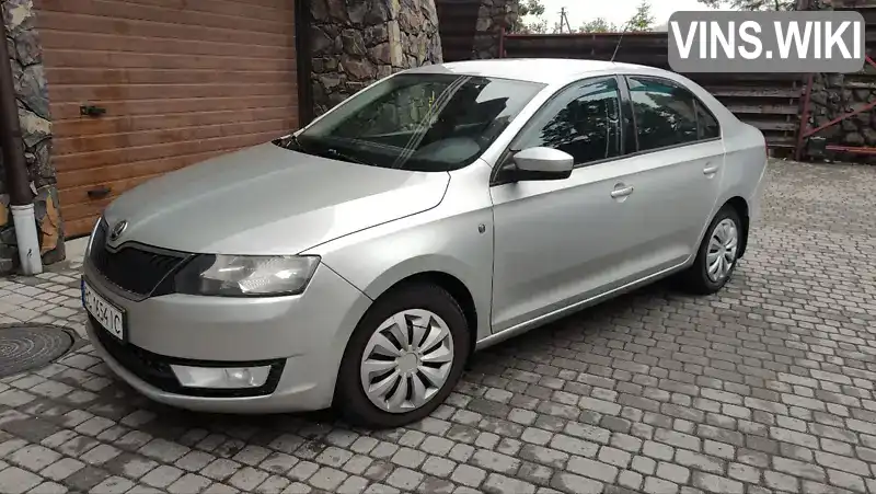 Лифтбек Skoda Rapid 2013 1.6 л. Ручная / Механика обл. Львовская, Львов - Фото 1/15