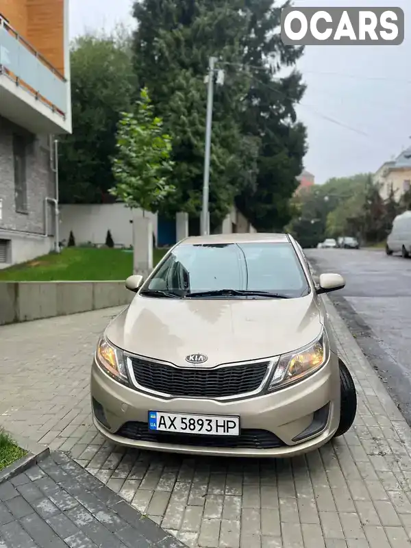 Седан Kia Rio 2012 1.4 л. Ручна / Механіка обл. Львівська, Львів - Фото 1/21