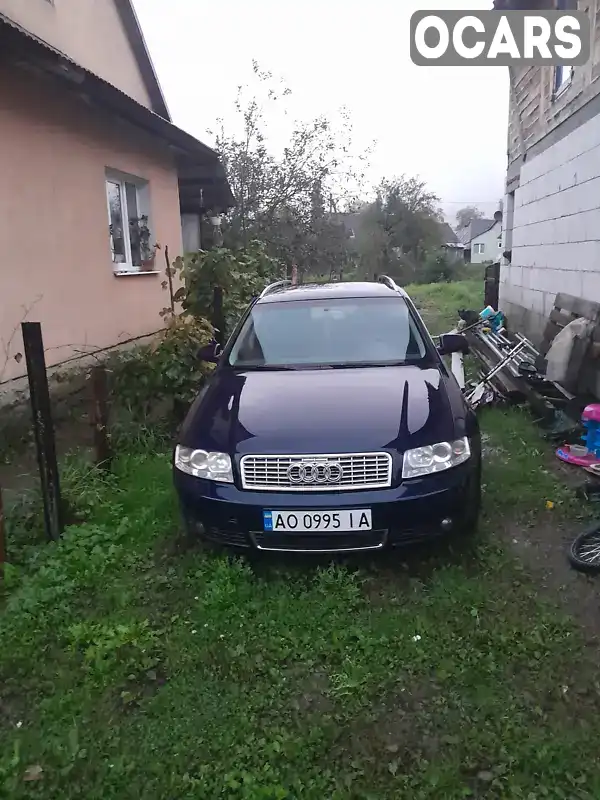 Універсал Audi A4 2004 1.9 л. Автомат обл. Закарпатська, Ужгород - Фото 1/3