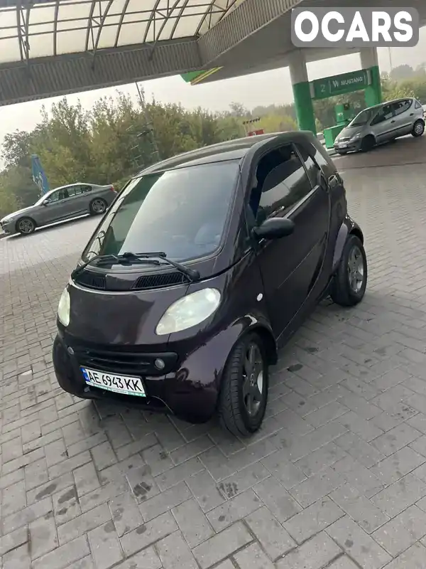 Купе Smart Fortwo 1999 0.6 л. Автомат обл. Дніпропетровська, Дніпро (Дніпропетровськ) - Фото 1/7