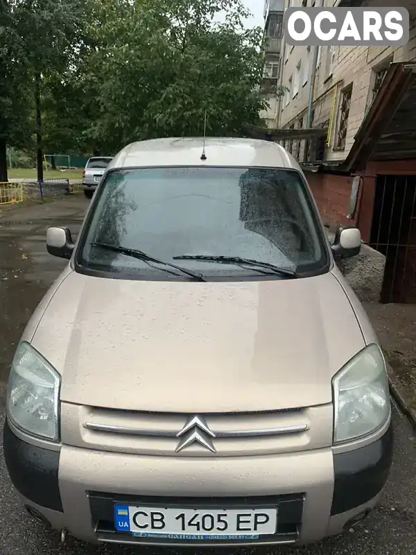 Мінівен Citroen Berlingo 2007 1.9 л. Ручна / Механіка обл. Чернігівська, Чернігів - Фото 1/9