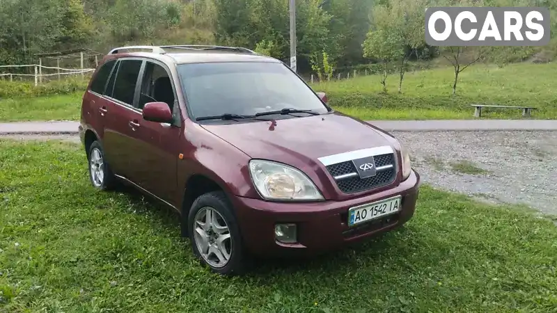 Внедорожник / Кроссовер Chery Tiggo 2008 2 л. Ручная / Механика обл. Закарпатская, Тячев - Фото 1/6