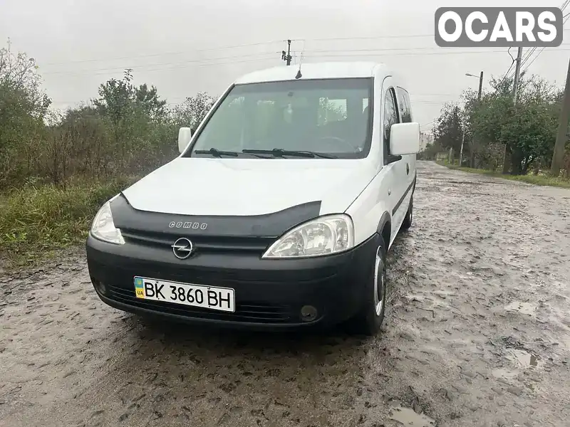 Мінівен Opel Combo 2005 1.69 л. Ручна / Механіка обл. Рівненська, Костопіль - Фото 1/21