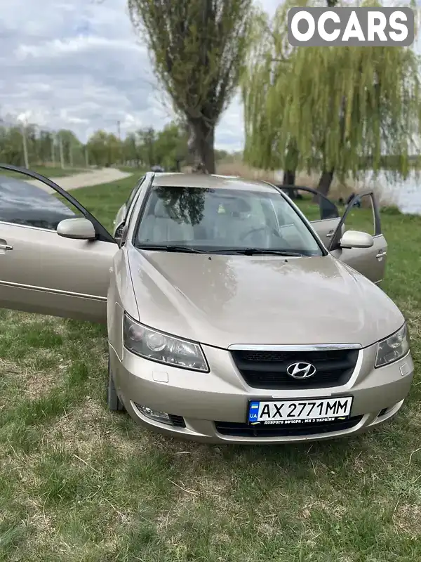 Седан Hyundai Sonata 2005 2.4 л. Ручна / Механіка обл. Харківська, location.city.pisochyn - Фото 1/8