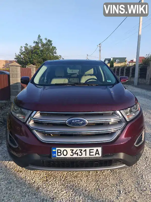 Внедорожник / Кроссовер Ford Edge 2018 2 л. Автомат обл. Тернопольская, Тернополь - Фото 1/21