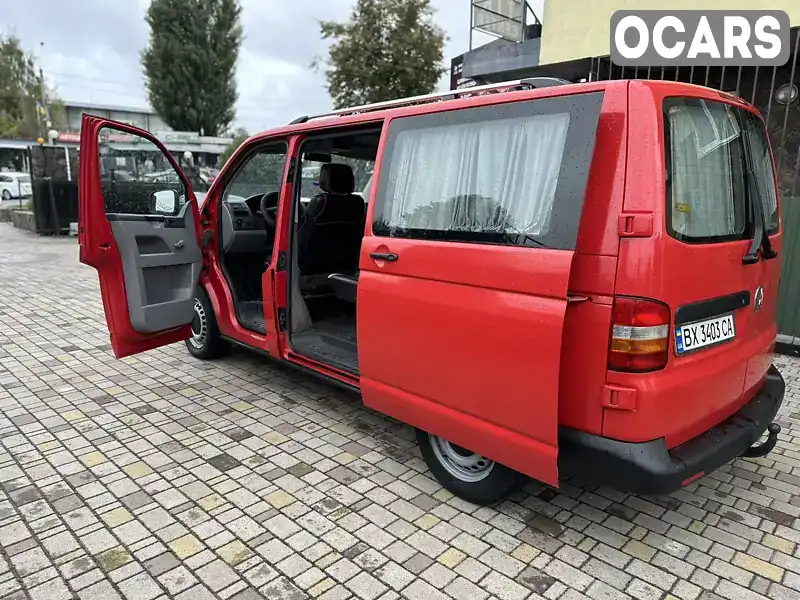 Минивэн Volkswagen Transporter 2004 2.46 л. Ручная / Механика обл. Хмельницкая, Хмельницкий - Фото 1/18