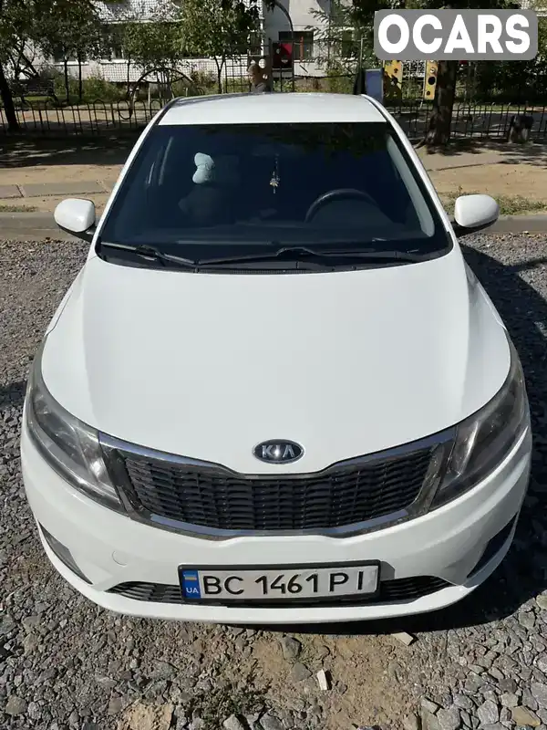 Седан Kia Rio 2012 1.4 л. Ручная / Механика обл. Львовская, Новояворовск - Фото 1/21