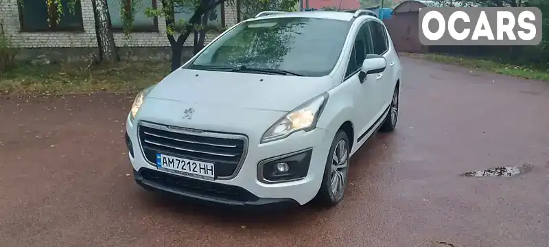 Позашляховик / Кросовер Peugeot 3008 2015 1.6 л. Автомат обл. Житомирська, Коростень - Фото 1/13