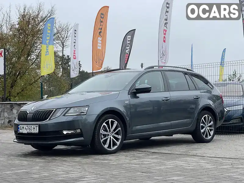 Універсал Skoda Octavia 2019 1.98 л. Автомат обл. Житомирська, Бердичів - Фото 1/21