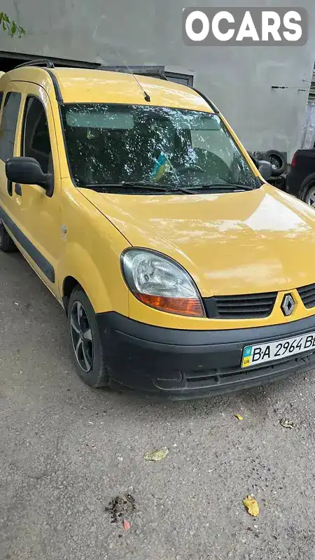 Мінівен Renault Kangoo 2006 1.46 л. Ручна / Механіка обл. Кіровоградська, Кропивницький (Кіровоград) - Фото 1/15