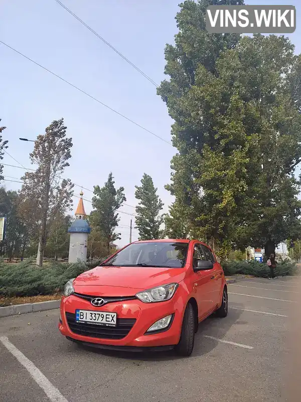 Хетчбек Hyundai i20 2013 1.2 л. Ручна / Механіка обл. Полтавська, Кременчук - Фото 1/17