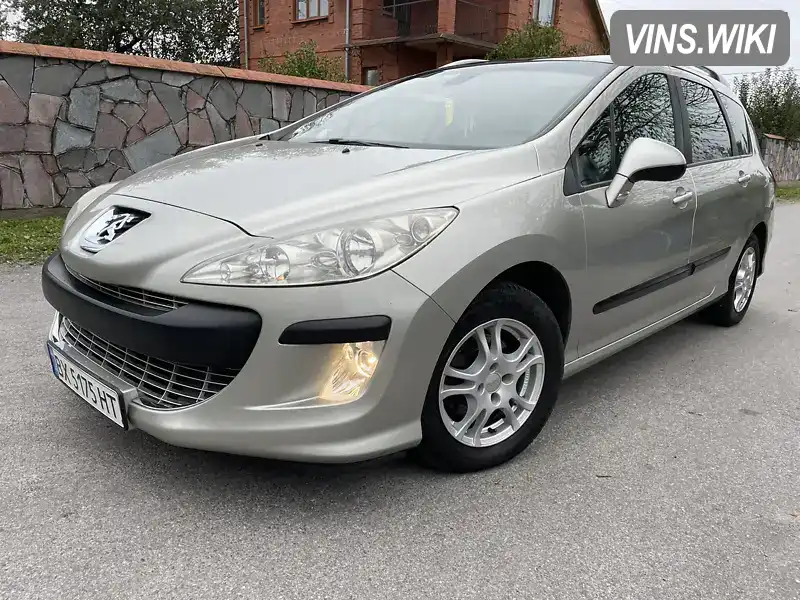 Универсал Peugeot 308 2008 1.6 л. Автомат обл. Хмельницкая, Хмельницкий - Фото 1/21