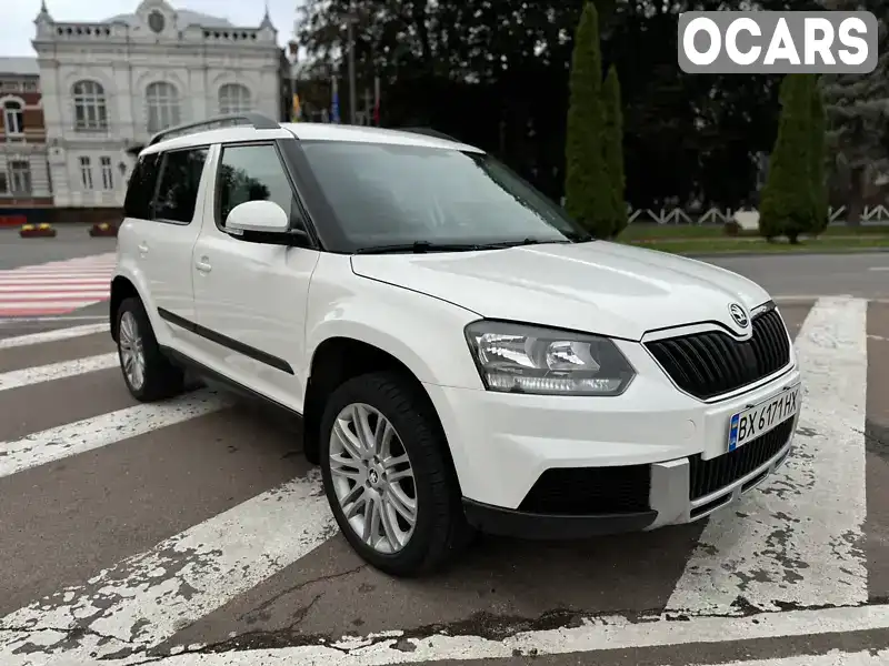 Позашляховик / Кросовер Skoda Yeti 2012 1.8 л. Робот обл. Хмельницька, Хмельницький - Фото 1/21