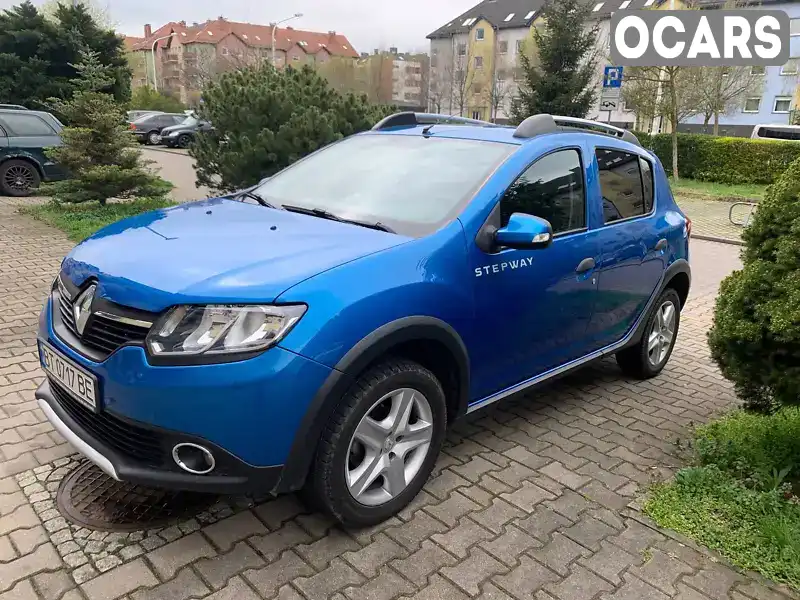 Хетчбек Renault Sandero 2016 1.46 л. Ручна / Механіка обл. Хмельницька, Кам'янець-Подільський - Фото 1/12