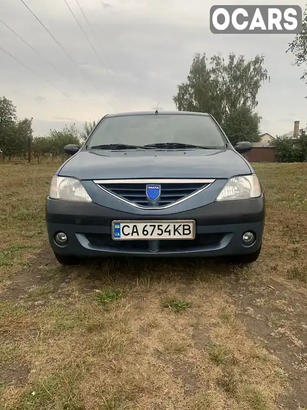 Седан Dacia Logan 2007 1.6 л. Ручна / Механіка обл. Черкаська, Черкаси - Фото 1/21