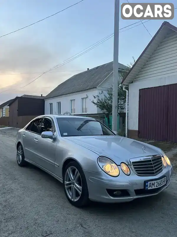 Седан Mercedes-Benz E-Class 2006 2.1 л. Автомат обл. Житомирська, Малин - Фото 1/9