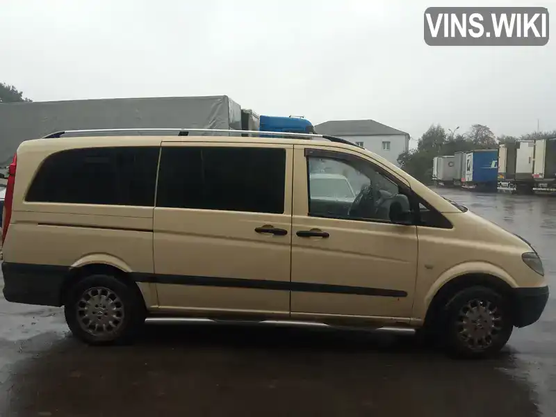 Мінівен Mercedes-Benz Vito 2008 2.15 л. Ручна / Механіка обл. Рівненська, Рівне - Фото 1/7