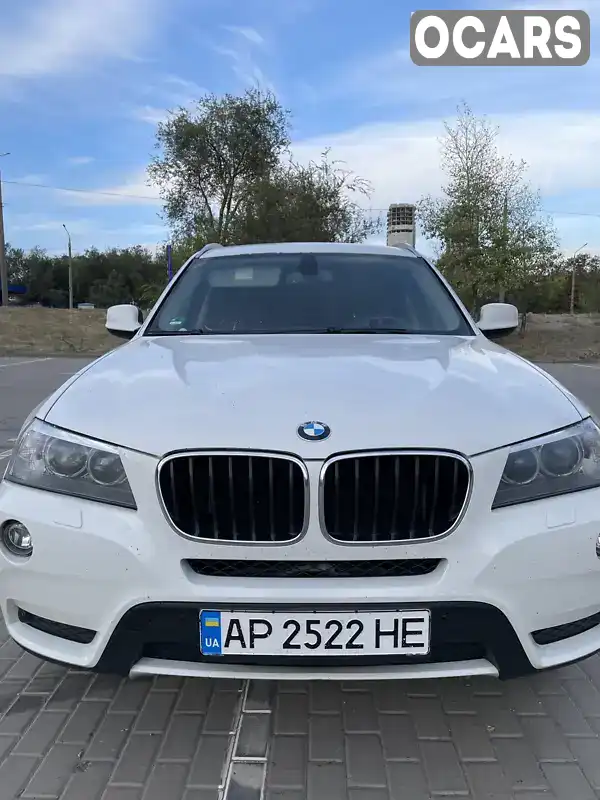 Позашляховик / Кросовер BMW X3 2012 null_content л. Автомат обл. Запорізька, Запоріжжя - Фото 1/10