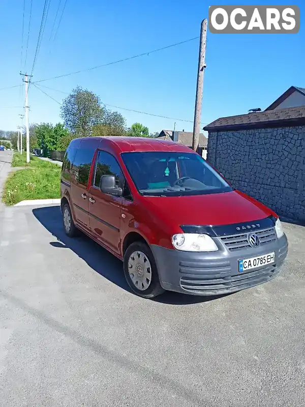 Мінівен Volkswagen Caddy 2008 1.9 л. Ручна / Механіка обл. Черкаська, Жашків - Фото 1/21