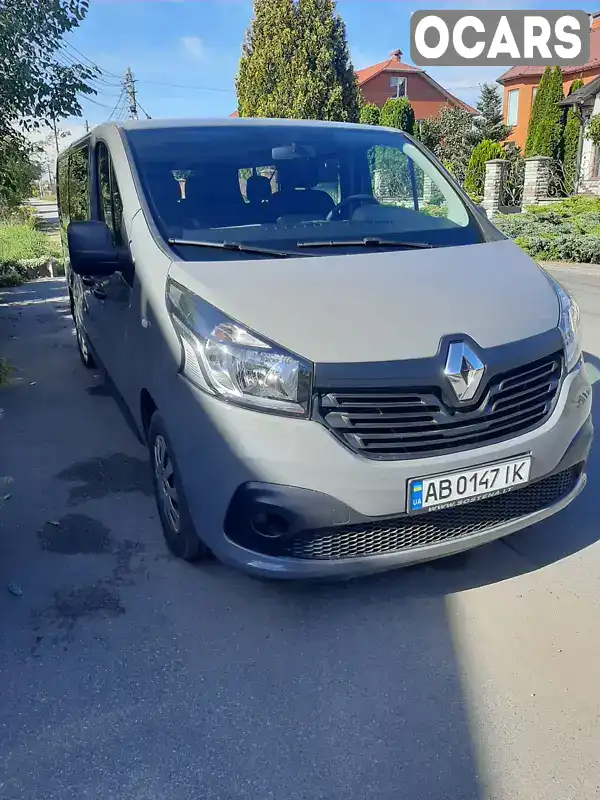 Мінівен Renault Trafic 2018 1.6 л. Ручна / Механіка обл. Вінницька, Вінниця - Фото 1/21