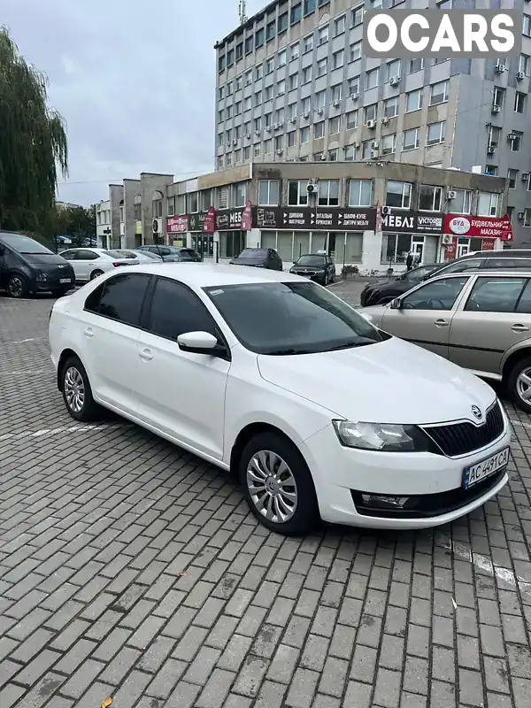 Ліфтбек Skoda Rapid 2018 null_content л. Автомат обл. Волинська, Луцьк - Фото 1/21