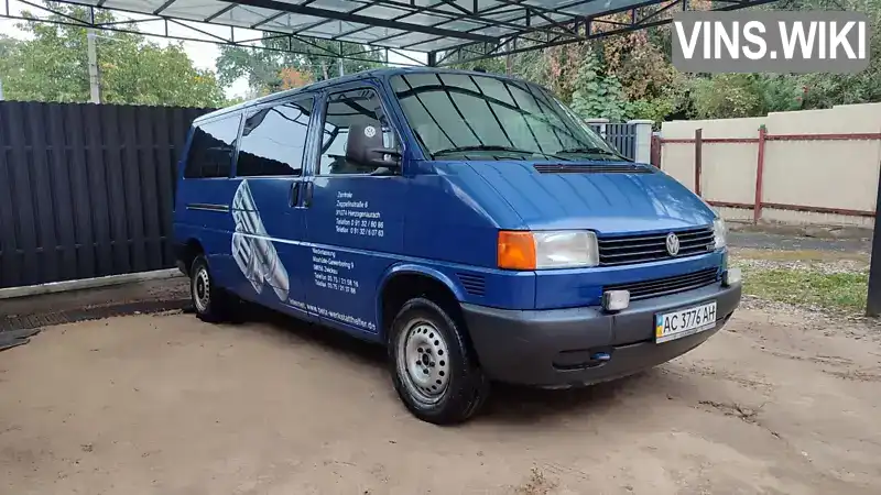 Мінівен Volkswagen Transporter 2003 2.5 л. Ручна / Механіка обл. Київська, Київ - Фото 1/21