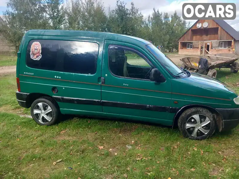 Мінівен Peugeot Partner 1999 1.9 л. Ручна / Механіка обл. Чернівецька, Сторожинець - Фото 1/9