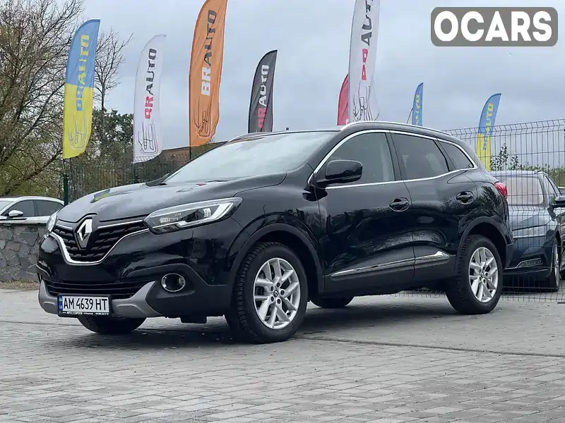 Позашляховик / Кросовер Renault Kadjar 2016 1.6 л. Ручна / Механіка обл. Житомирська, Бердичів - Фото 1/21