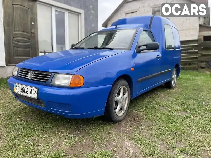 Мінівен Volkswagen Caddy 2000 1.4 л. Ручна / Механіка обл. Волинська, Луцьк - Фото 1/10