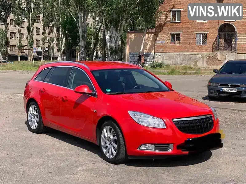 Універсал Opel Insignia 2011 1.96 л. Автомат обл. Миколаївська, Миколаїв - Фото 1/8