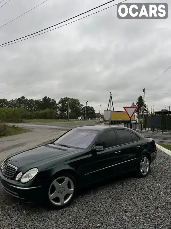 Седан Mercedes-Benz E-Class 2003 3.2 л. Автомат обл. Хмельницька, Ізяслав - Фото 1/19