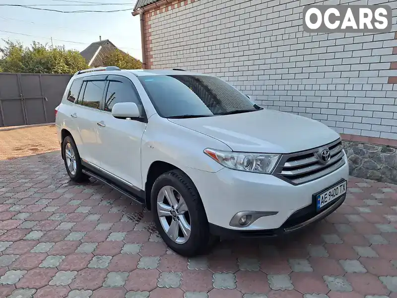 Позашляховик / Кросовер Toyota Highlander 2012 3.46 л. Автомат обл. Дніпропетровська, Дніпро (Дніпропетровськ) - Фото 1/21