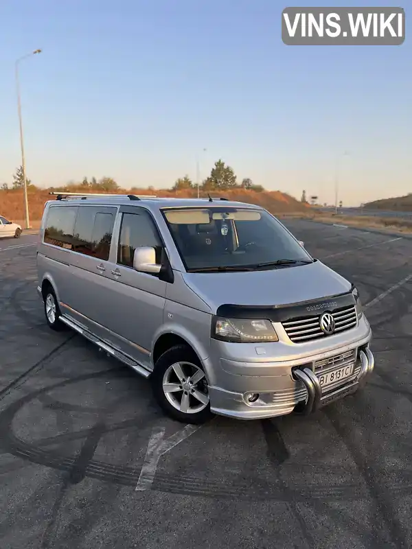 Минивэн Volkswagen Transporter 2005 1.9 л. Ручная / Механика обл. Полтавская, Полтава - Фото 1/14