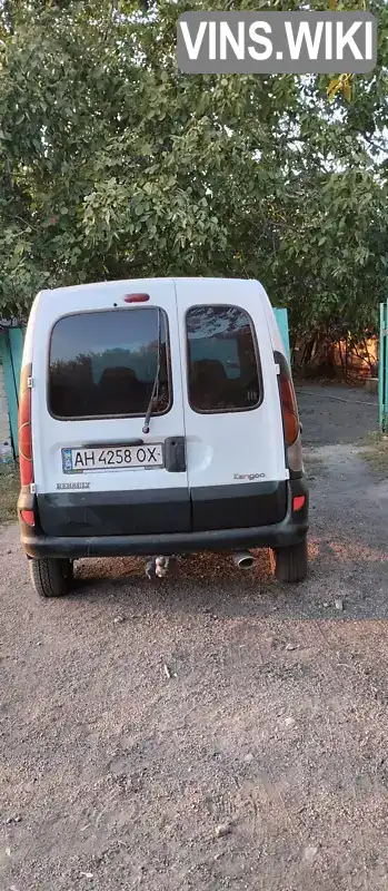 Мінівен Renault Kangoo 1999 1.15 л. Ручна / Механіка обл. Донецька, Слов'янськ - Фото 1/3