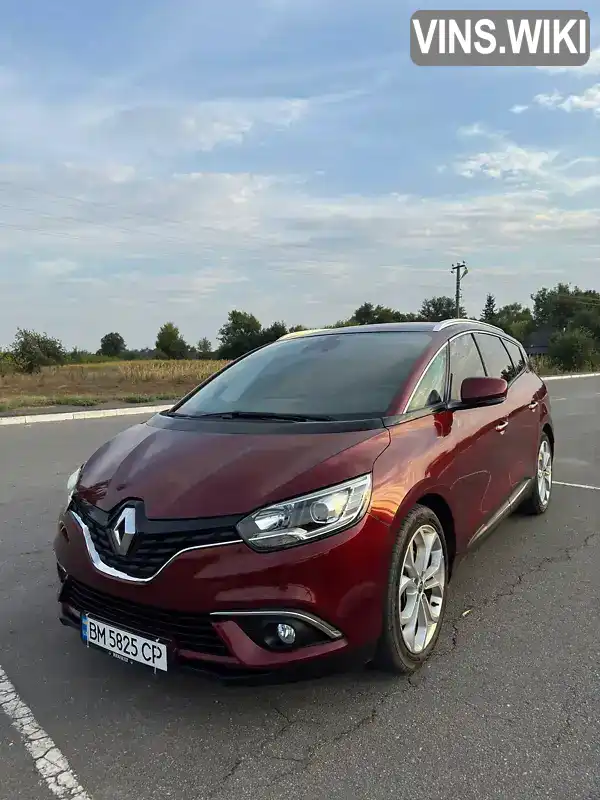 Минивэн Renault Grand Scenic 2017 1.5 л. Ручная / Механика обл. Сумская, Ромны - Фото 1/17