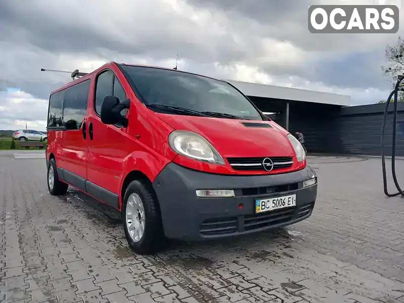 Мінівен Opel Vivaro 2004 1.87 л. Ручна / Механіка обл. Львівська, location.city.obroshyne - Фото 1/12