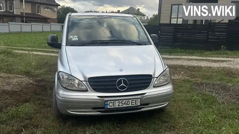 Мінівен Mercedes-Benz Vito 2007 3 л. Автомат обл. Чернівецька, Чернівці - Фото 1/21