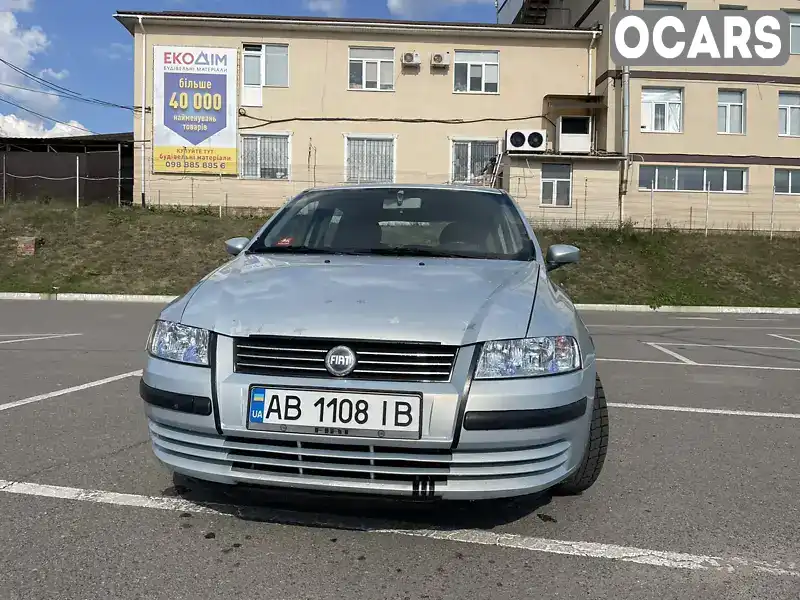 Хетчбек Fiat Stilo 2003 1.9 л. Ручна / Механіка обл. Вінницька, Вінниця - Фото 1/21